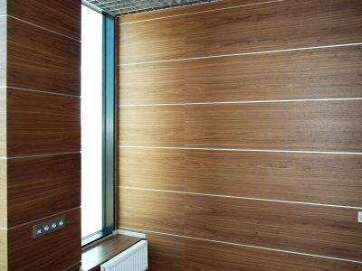 Стеновые панели в шпоне орех американский